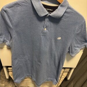 Banana Republic Light Blue Polo Shirt